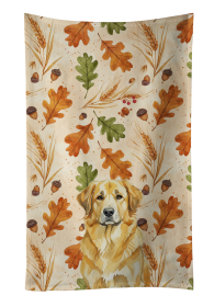 Lion Yellow Leonberger Heirloom Fall Kitchen Towel