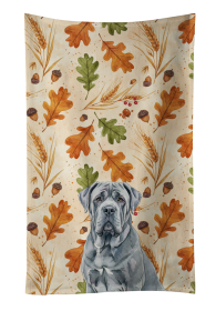 Blue Neapolitan Mastiff Heirloom Fall Kitchen Towel