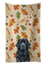 Black Newfoundland Heirloom Fall Kitchen Towel
