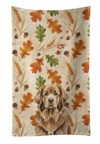 Brown Newfoundland Heirloom Fall Kitchen Towel