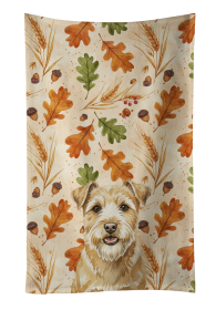 Wheaten Norfolk Terrier Heirloom Fall Kitchen Towel
