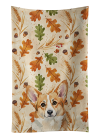 Corgi Heirloom Fall Kitchen Towel