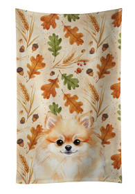 Pomeranian Heirloom Fall Kitchen Towel