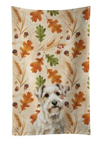 Sealyham Terrier Heirloom Fall Kitchen Towel