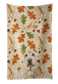 Shar Pei Heirloom Fall Kitchen Towel