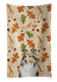 Sable Sheltie Heirloom Fall Kitchen Towel
