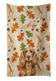 Sussex Spaniel Heirloom Fall Kitchen Towel