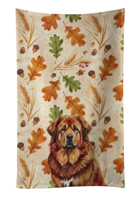 Red Gold Tibetan Mastiff Heirloom Fall Kitchen Towel
