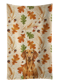Vizsla Heirloom Fall Kitchen Towel