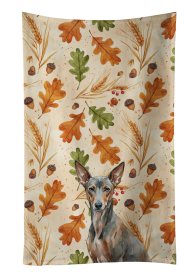 Xoloitzcuintli Heirloom Fall Kitchen Towel