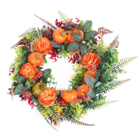17.71IN Autumn Wreath