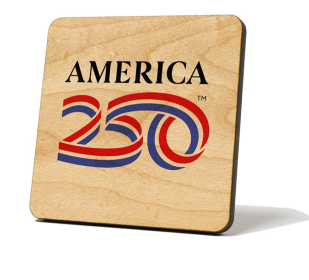 America250 Logo Coaster Magnet - Officially Licensed