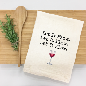 Let it Flow Kitchen Towel