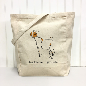 Don't worry, I goat this Tote Bag