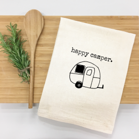 Happy Camper Kitchen Towel
