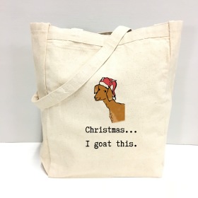 Christmas.I goat this Tote Bag
