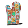 Lots of Dogs Oven Mitt