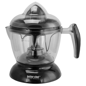 Better Chef 0.75L Self-Reversing Citrus Juicer (Color: Black)