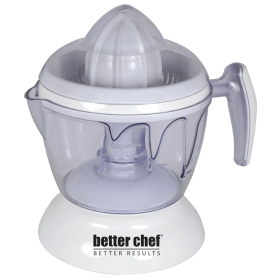 Better Chef 0.75L Self-Reversing Citrus Juicer (Color: White)