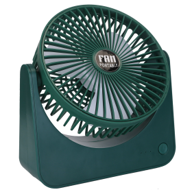 6.5in Desk Fan (Color: DarkGreen)