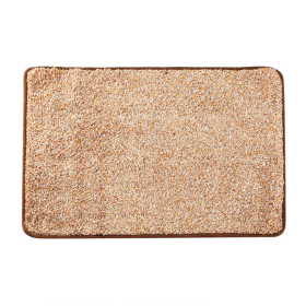 Doormat Super Absorbent Entry Welcome Mat (Color: Beige)