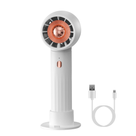 Portable Handheld Fan (Color: White)