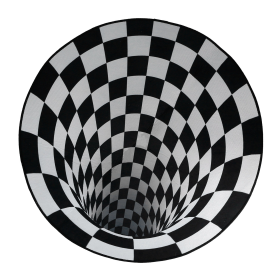 3D Visual Floor Area Mat (size: 60cm)
