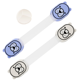 5Pcs Kids Safety Locks (Color: White)