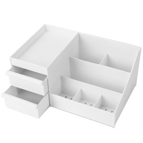 Makeup Organizer Cosmetics Storage Box (size: L)