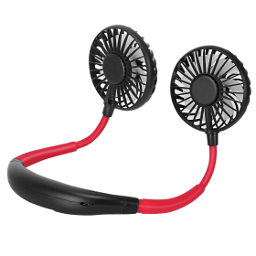 Neck Hanging Fan (Color: Black)