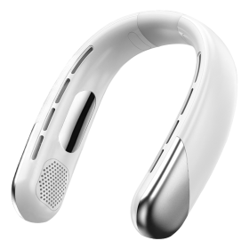 Portable Neck Cooling Fan (Color: White)