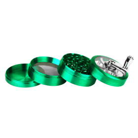 Herb Spice Tobacco Grinder (Color: AQUA)