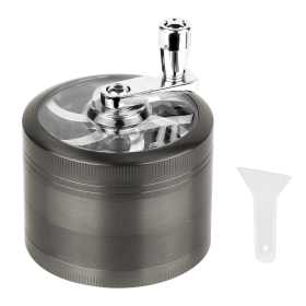 Herb Spice Tobacco Grinder (Color: DarkGrey)