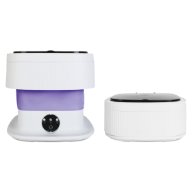 10L/2.6Gallon Portable Washing Machine (Color: Purple)
