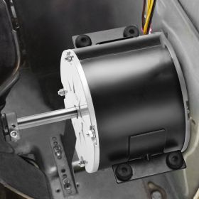 1/4HP RV AC Fan Motor AC115V 3A 1650RPM Single Phase With 5uf/370V Capacitor (Option: Black)