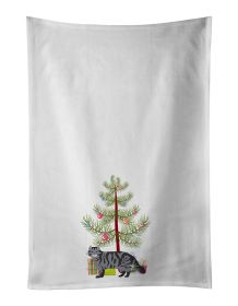 NEW American Curl Cat Christmas Kitchen Towel Set of 2 White Dish Towels Decorative Bathroom Hand towel for Hand, Face, Hair, Yoga, Tea, Dishcloth (Default: Default)